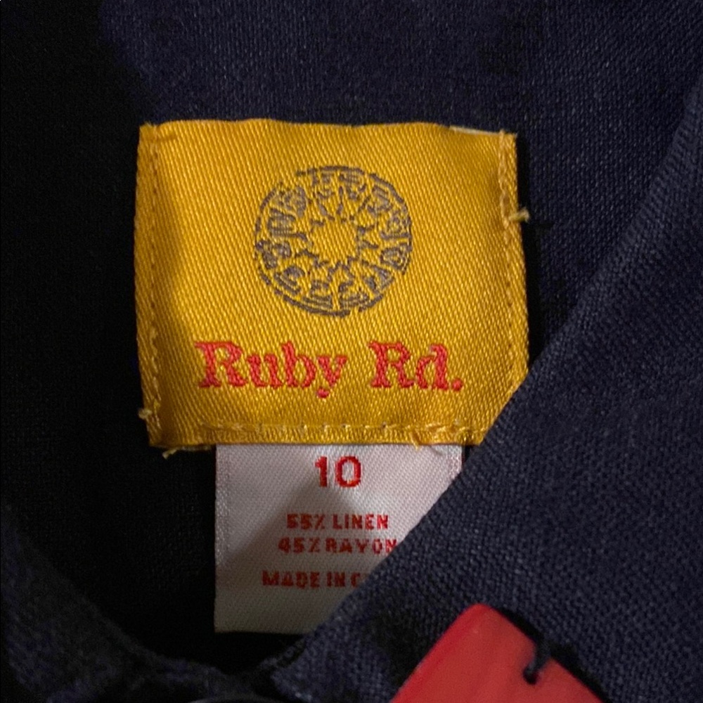 Ruby Rd Embellished Navy Jacket - Picture 3 of 7